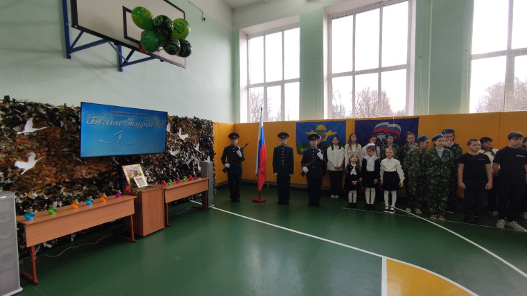 Мероприятие, посвящённое Дню памяти земляков, Героев СВО, "Белые журавли"..